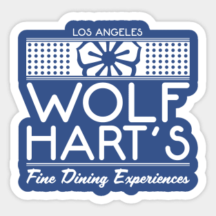 Wolf Harts Dining Experiences Sticker